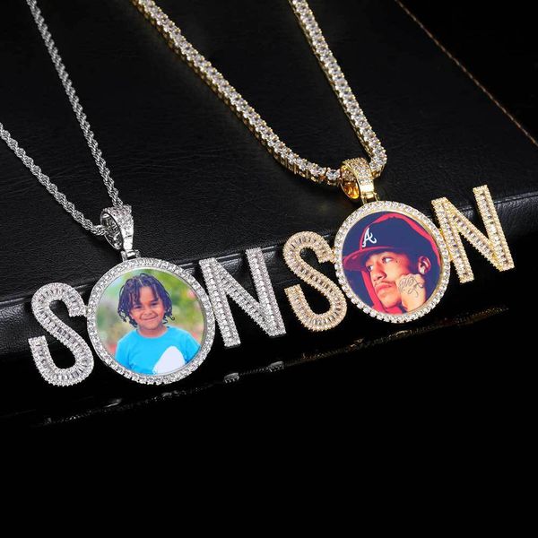 pendant necklaces new son letter splicing combination po memory diy creative round po frame hip hop necklace, Silver
pendant necklaces new son letter splicing combination po memory diy creative round po frame hip hop necklace, Silver