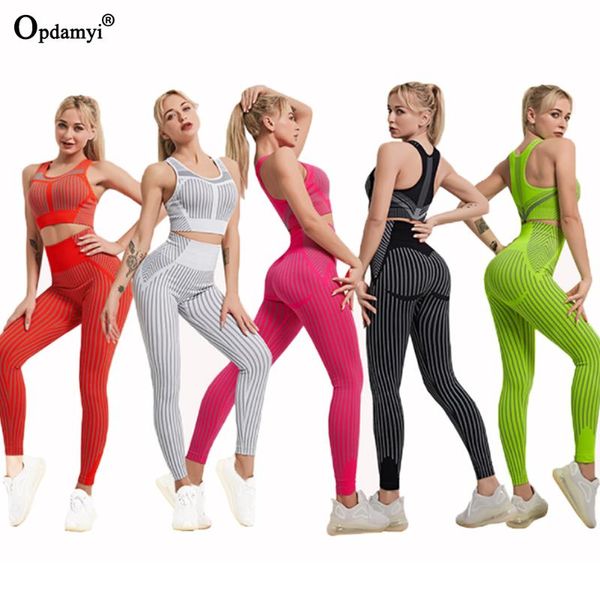 yoga outfit gym set feamle seamless clothes fitness high waist leggings bra sport stripe wear women's workout tracksuit 2 pcs
yoga outfit gym set feamle seamless clothes fitness high waist leggings bra sport stripe wear women's workout tracksuit 2 pcs