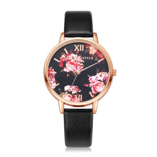 wristwatches fashion luxury wrist watch for women stylish embossed flower printed belt dial watches female student quartz clock, Slivery;brown
wristwatches fashion luxury wrist watch for women stylish embossed flower printed belt dial watches female student quartz clock, Slivery;brown