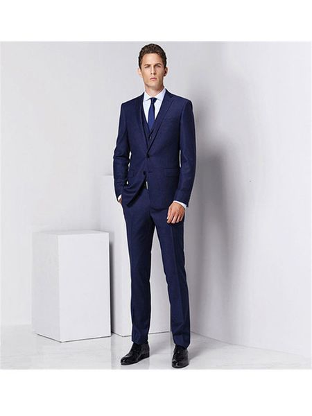 men's suits & blazers fashion suit of solid color three-piece (jacket + pants vest) groom's wedding gown male business, White;black
men's suits & blazers fashion suit of solid color three-piece (jacket + pants vest) groom's wedding gown male business, White;black