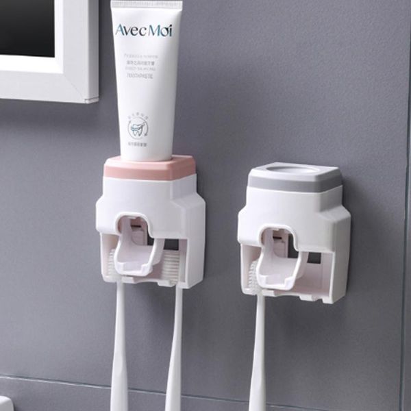 bathroom automatic toothpaste squeezing device toothbrush holder wall-mounted lazy holders
bathroom automatic toothpaste squeezing device toothbrush holder wall-mounted lazy holders