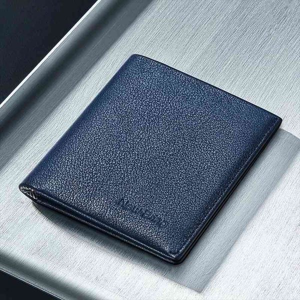 newbring slim leather rfid blocking wallet male card purse men, Red;black
newbring slim leather rfid blocking wallet male card purse men, Red;black