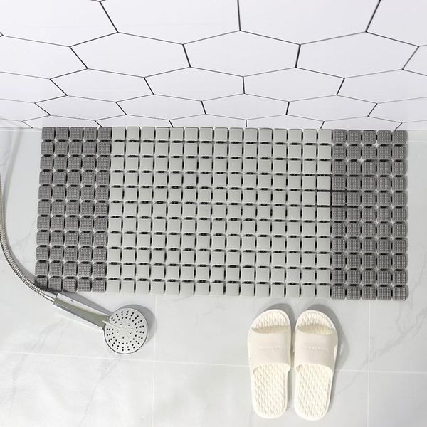 bath mats mat 33.8*15.33inch bathroom anti-slip splicing floor mesh drainage carpet home decoration
bath mats mat 33.8*15.33inch bathroom anti-slip splicing floor mesh drainage carpet home decoration