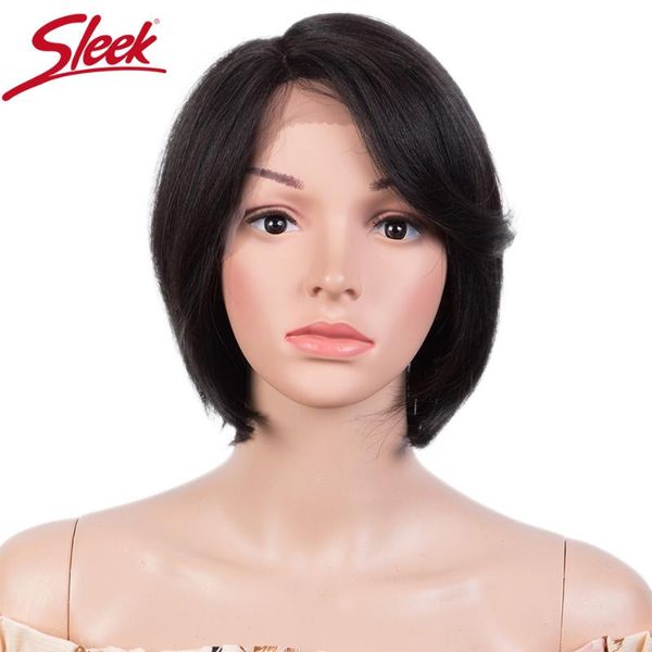lace wigs sleek human hair for women short brazilian bob wig front highlight colored part, Black;brown
lace wigs sleek human hair for women short brazilian bob wig front highlight colored part, Black;brown