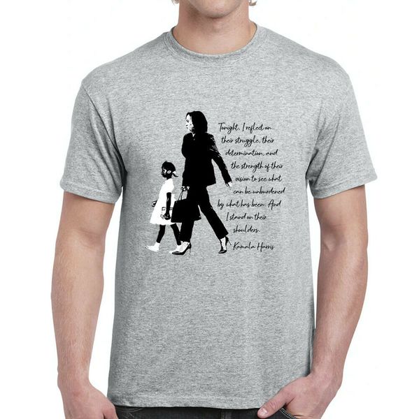 kamala harris and ruby bridges t-shirt, White;black