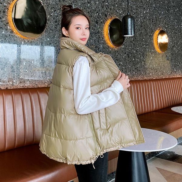 women's vests autumn and winter down cotton vest korean sleeveless all-match warm loose parkas large size waistcoat jacket m242, Black;white
women's vests autumn and winter down cotton vest korean sleeveless all-match warm loose parkas large size waistcoat jacket m242, Black;white