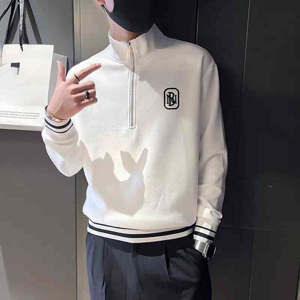men's tracksuits jersey spring and casual versatile fall sports men's clothes turtleneck coat big size g68q, Gray
men's tracksuits jersey spring and casual versatile fall sports men's clothes turtleneck coat big size g68q, Gray