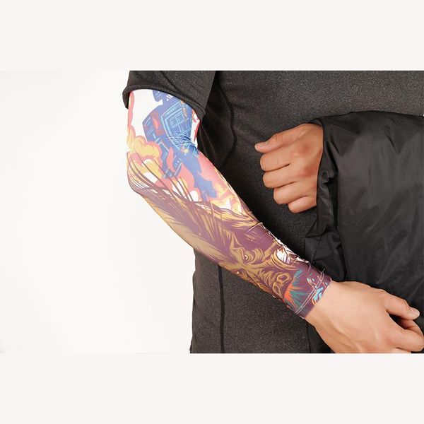chinese tattoo flower arm long sleeve breathable riding summer sun protection cooling driving cool elbow & knee pads, Black;gray
chinese tattoo flower arm long sleeve breathable riding summer sun protection cooling driving cool elbow & knee pads, Black;gray