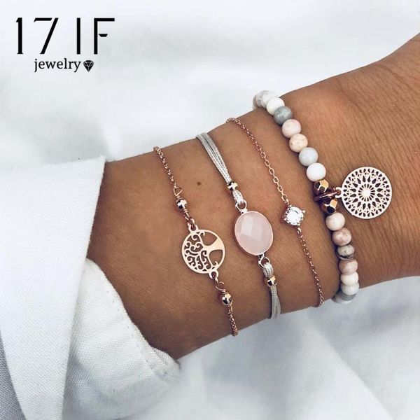 charm bracelets daxi 4 pcs/ set bohemian fashion tree of life bangles for women beads chain sets jewelry gifts 2021, Golden;silver
charm bracelets daxi 4 pcs/ set bohemian fashion tree of life bangles for women beads chain sets jewelry gifts 2021, Golden;silver