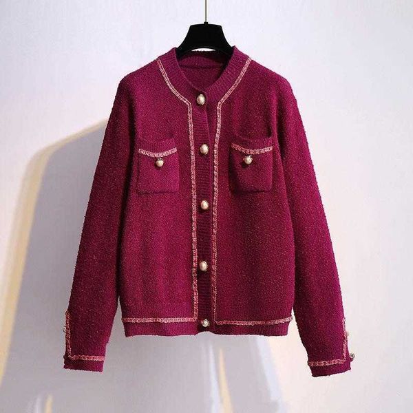 h.sa sweater cardigans for women winter knit sweater jackets pearl beading gold stitch elegant knit sweater coat streetwear 210716, White;black
h.sa sweater cardigans for women winter knit sweater jackets pearl beading gold stitch elegant knit sweater coat streetwear 210716, White;black