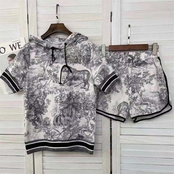 2022 factory wholesale new summer leisure sports hoodie suit women's tie dyed short sleeve shorts loose korean fashion y1f1, Gray
2022 factory wholesale new summer leisure sports hoodie suit women's tie dyed short sleeve shorts loose korean fashion y1f1, Gray