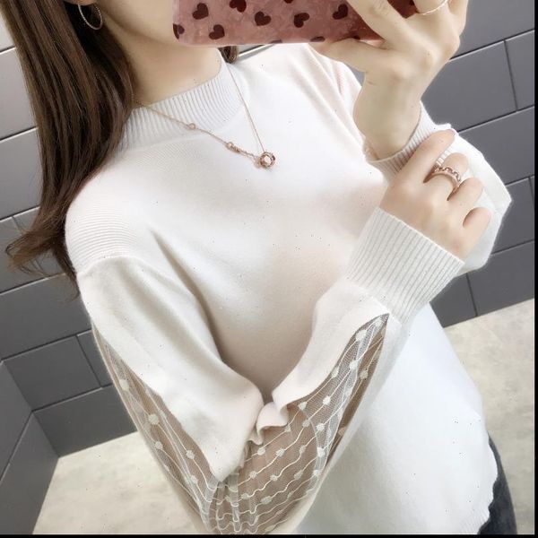 9 99211 floor, district women sweaters 4, 20 actual of wear lace sleeves, autumn and winter undercoat 29, White;black
9 99211 floor, district women sweaters 4, 20 actual of wear lace sleeves, autumn and winter undercoat 29, White;black