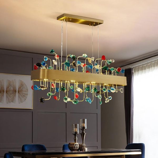 luxury rectangle crystal chandelier for living dining room hanging light fixtures gold metal lamps with e14 led chandeliers
luxury rectangle crystal chandelier for living dining room hanging light fixtures gold metal lamps with e14 led chandeliers