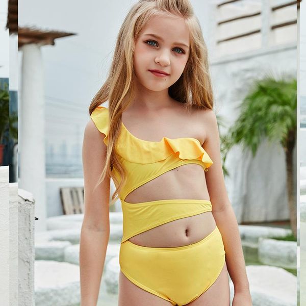 one-piece suits 3-15y girl yellow tankini kids swimwear big swimsuit baby child bathing suit summer girls one shoulder beachwear
one-piece suits 3-15y girl yellow tankini kids swimwear big swimsuit baby child bathing suit summer girls one shoulder beachwear