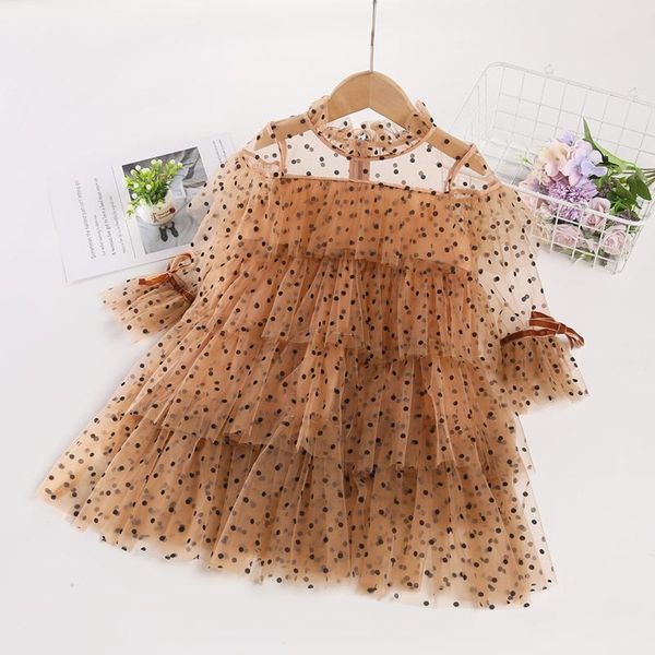 girl's dresses girls casual for 2-7 years kids baby layered mesh princess costume fashion polka dots dress fall sweet clothes, Red;yellow
girl's dresses girls casual for 2-7 years kids baby layered mesh princess costume fashion polka dots dress fall sweet clothes, Red;yellow