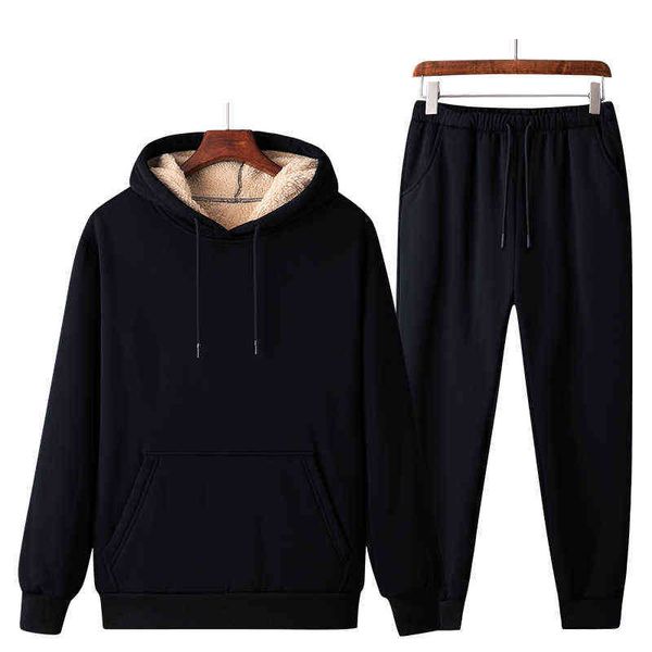 qi xia zhiyan men's hooded sweater trend autumn and winter 2021 new plus velvet thick loose sports suit, White
qi xia zhiyan men's hooded sweater trend autumn and winter 2021 new plus velvet thick loose sports suit, White