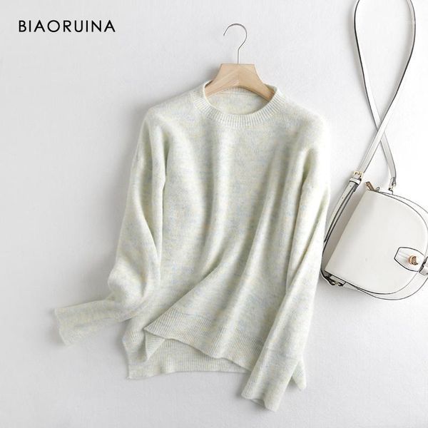 women's japan style elegant knitted pullover 2021 autumn winter arrival loose lazy thick warm sweater sweaters, White;black
women's japan style elegant knitted pullover 2021 autumn winter arrival loose lazy thick warm sweater sweaters, White;black