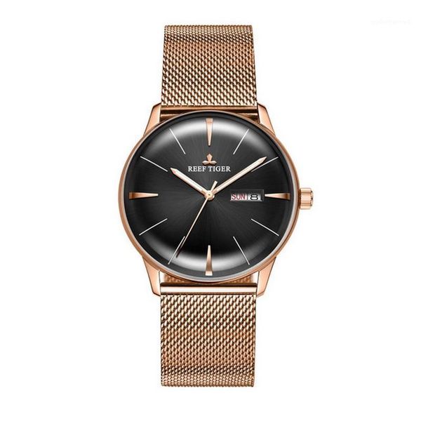wristwatches men automatic watch,mens wrist watches reef tiger man waterproof wristwatch timepiece mechanical clock relogio, Slivery;brown
wristwatches men automatic watch,mens wrist watches reef tiger man waterproof wristwatch timepiece mechanical clock relogio, Slivery;brown