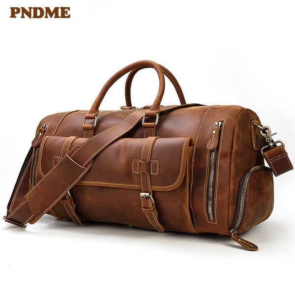 vintage men's large-capacity travel handbag high-quality natural genuine leather weekend outdoor luggage bag duffel bags
vintage men's large-capacity travel handbag high-quality natural genuine leather weekend outdoor luggage bag duffel bags