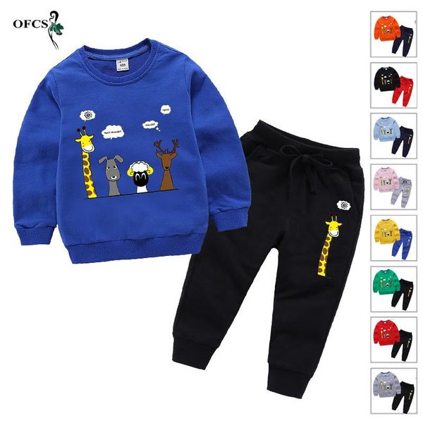 clothing sets cute boys girls clothes cartoon printing 2pcs cotton kids full sweatshirts +sports pants casual outfits children's suit, White
clothing sets cute boys girls clothes cartoon printing 2pcs cotton kids full sweatshirts +sports pants casual outfits children's suit, White