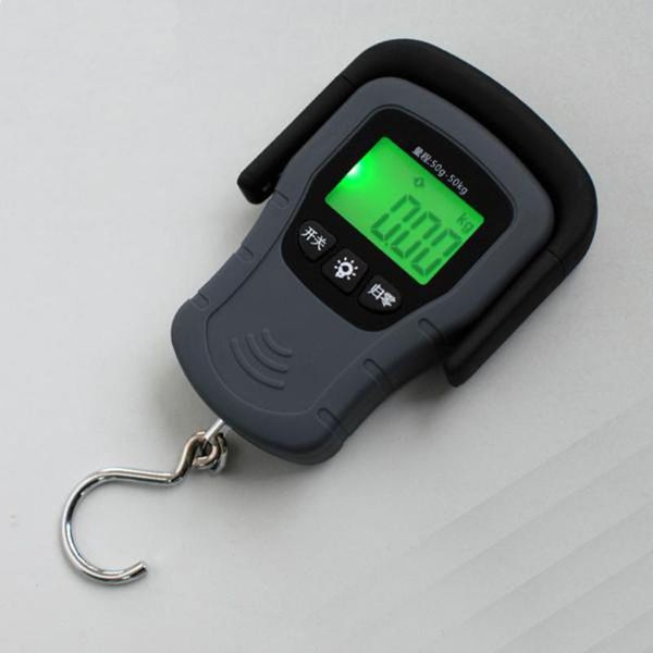 100% genuine original black 50kg portable scales electronic pocket steelyard express package fishing backlight smart
100% genuine original black 50kg portable scales electronic pocket steelyard express package fishing backlight smart
