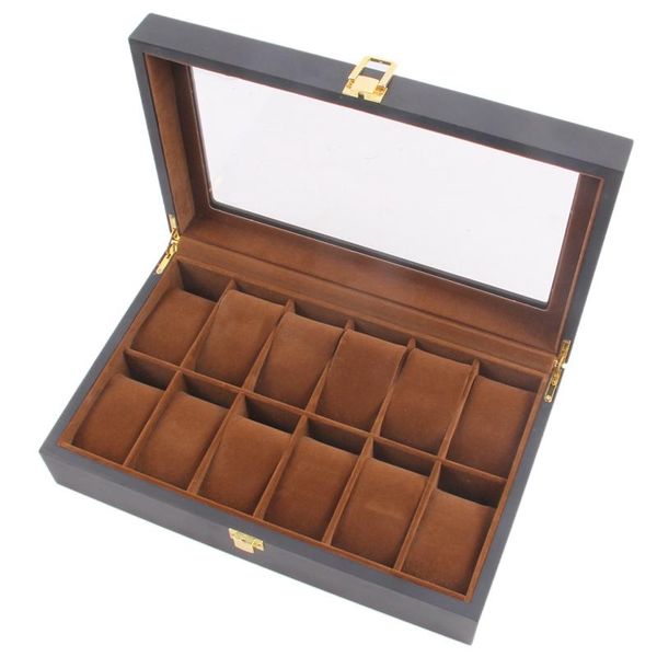 watch boxes & cases coffee color lining wooden display case, gl ed case jewelry organizerr, Black;blue
watch boxes & cases coffee color lining wooden display case, gl ed case jewelry organizerr, Black;blue