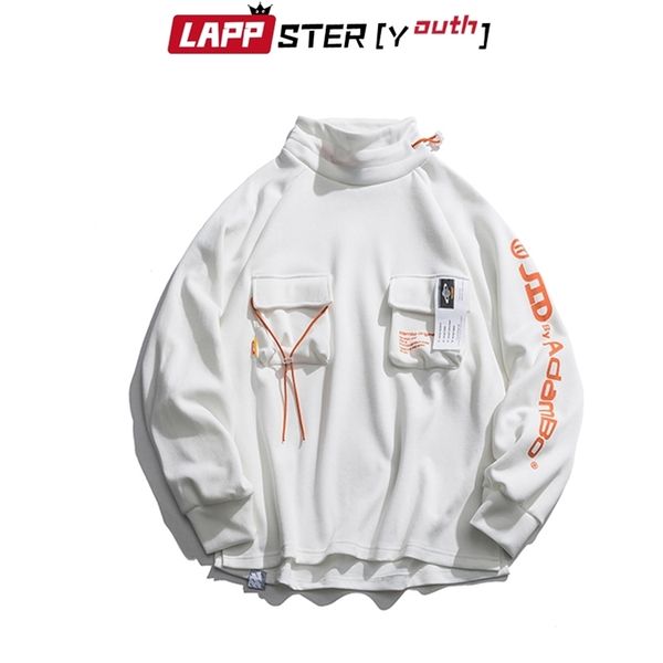 lappster men funny turtleneck harajuku hoodies sweatshirts mens japanese streetwear colorful hip hop sweathirt 210420, Black
lappster men funny turtleneck harajuku hoodies sweatshirts mens japanese streetwear colorful hip hop sweathirt 210420, Black