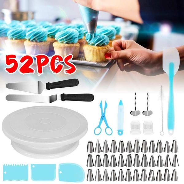 baking & pastry tools 52pcs cake rotary table set diy accessories stand turntable rotating decorating tool
baking & pastry tools 52pcs cake rotary table set diy accessories stand turntable rotating decorating tool