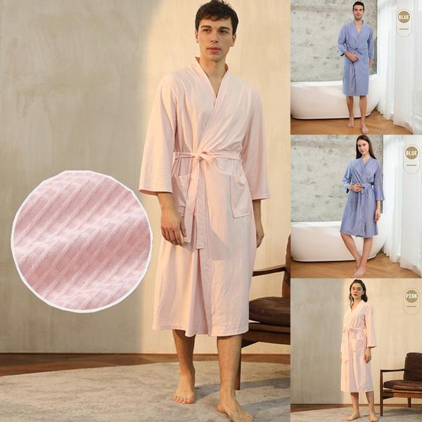 women's sleepwear fashion absorption quick-dry robes pocket breathable knee length bathrobe splicing soft spa robe 2021, Black;red
women's sleepwear fashion absorption quick-dry robes pocket breathable knee length bathrobe splicing soft spa robe 2021, Black;red