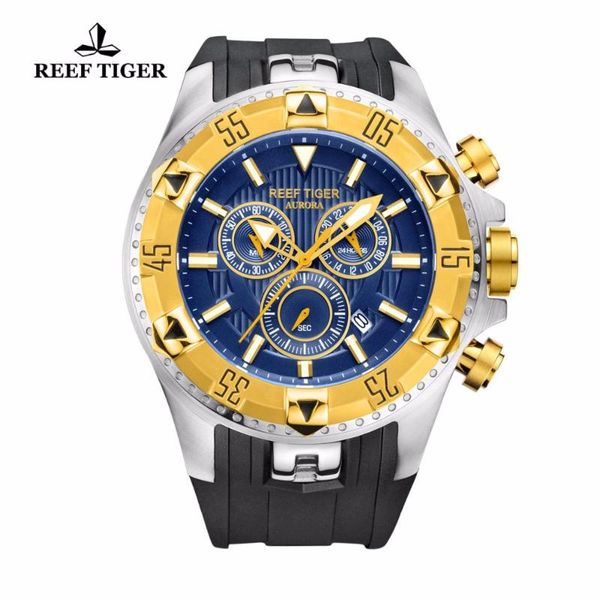 wristwatches reef tiger/rt men casual watches quartz watch with chronograph and date big dial super luminous steel sport rga303, Slivery;brown
wristwatches reef tiger/rt men casual watches quartz watch with chronograph and date big dial super luminous steel sport rga303, Slivery;brown