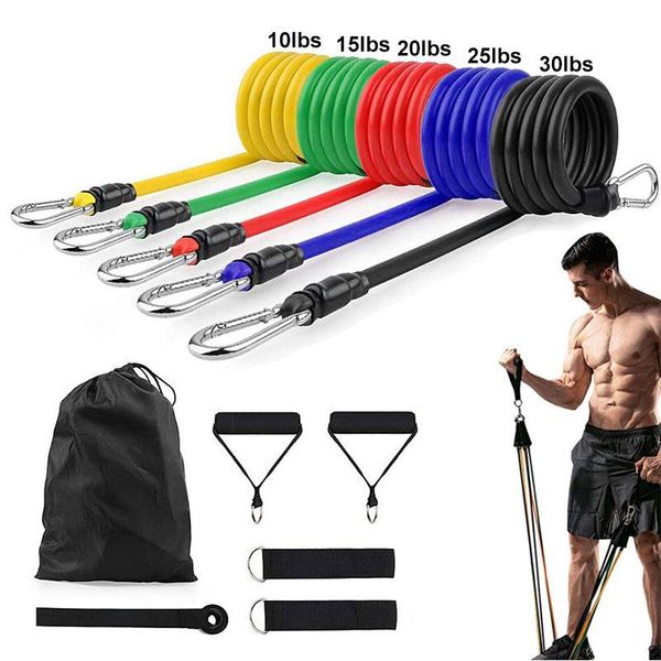 11pcs/set latex resistance bands crossfit training exercise yoga tubes pull rope rubber expander elastic bandas de resistencia
11pcs/set latex resistance bands crossfit training exercise yoga tubes pull rope rubber expander elastic bandas de resistencia