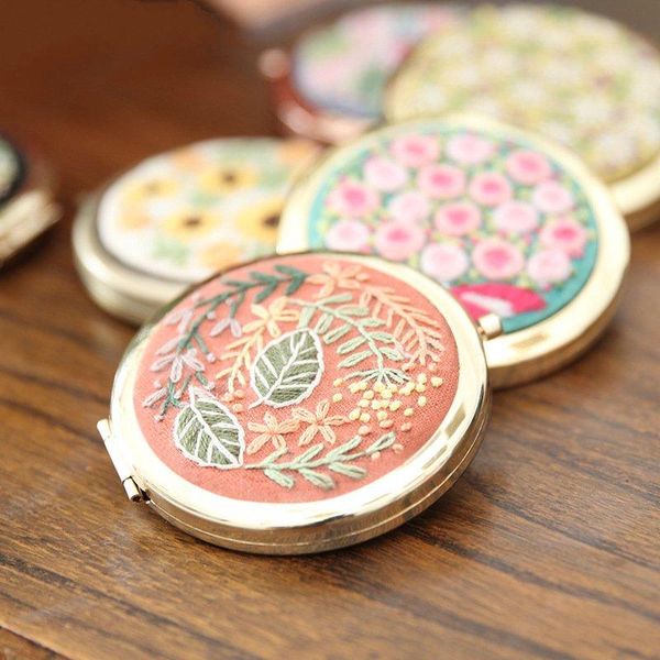 other arts and crafts embroidery material bag diy double sided mirror portable flowers pattern handmade festival birthday gifts creative sew
other arts and crafts embroidery material bag diy double sided mirror portable flowers pattern handmade festival birthday gifts creative sew