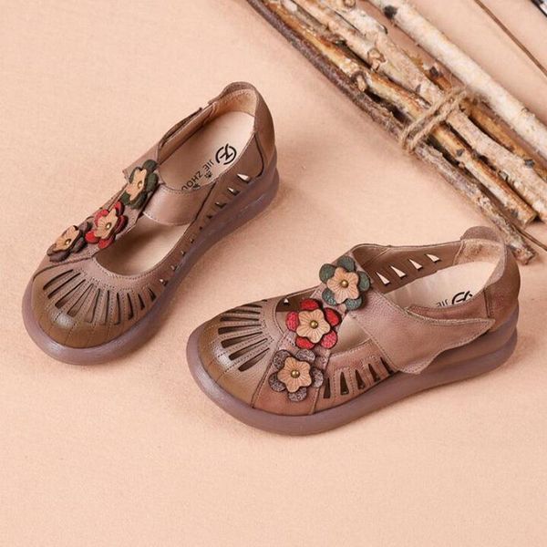 summer comfortable genuine leather hole shoes retro style baotou female sandals soft sole non-slip pregnant women mom, Black
summer comfortable genuine leather hole shoes retro style baotou female sandals soft sole non-slip pregnant women mom, Black