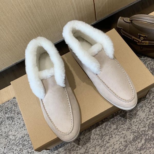 boots lp natural wool suede super warm brand loafers winter slip on casual flat designer shoes quality handmade shoe, Black
boots lp natural wool suede super warm brand loafers winter slip on casual flat designer shoes quality handmade shoe, Black