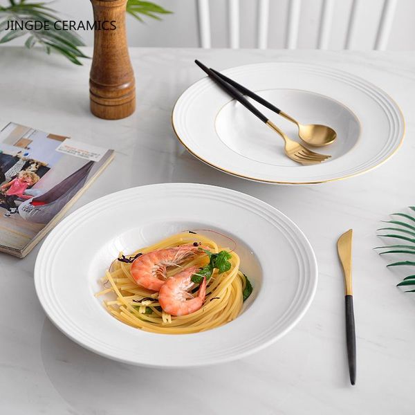 dishes & plates nordic pure white phnom penh ceramic round plate pasta salad dish dinner western restaurant kitchen tableware
dishes & plates nordic pure white phnom penh ceramic round plate pasta salad dish dinner western restaurant kitchen tableware