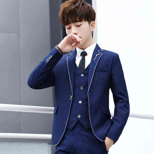 luxury men's suits blazers fashion man men's three piece long-term main push out of stock solid color suit men's coat, White;black
luxury men's suits blazers fashion man men's three piece long-term main push out of stock solid color suit men's coat, White;black
