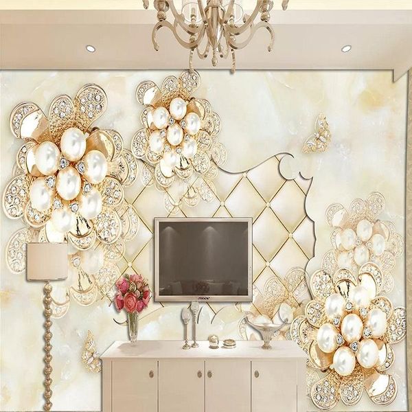 wallpapers custom large mural 3d wallpaper modern fashion creative flower luxury jewelry leather texture room wall decor deep 5d embossed
wallpapers custom large mural 3d wallpaper modern fashion creative flower luxury jewelry leather texture room wall decor deep 5d embossed