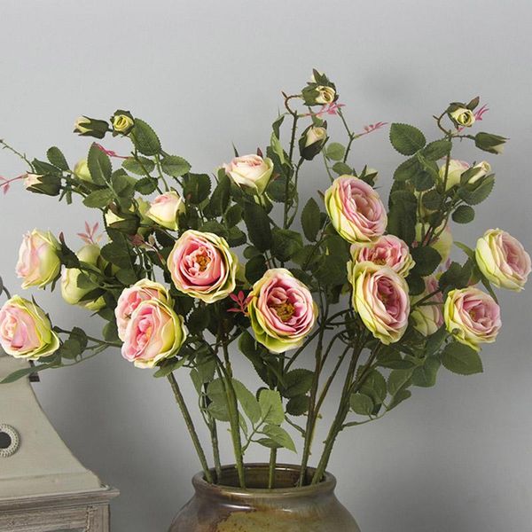 decorative flowers & wreaths 6 flower heads diy simulation silk fake rose home garden living room decoration artificial party floral 94cm
decorative flowers & wreaths 6 flower heads diy simulation silk fake rose home garden living room decoration artificial party floral 94cm