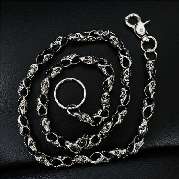 keychains fashion metal full pants chain hip-hop punk head wallet anti-theft waist, Silver
keychains fashion metal full pants chain hip-hop punk head wallet anti-theft waist, Silver