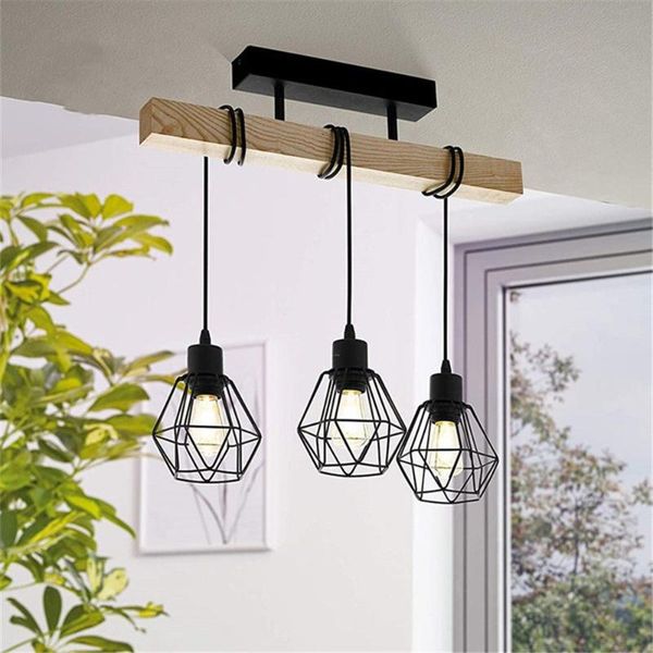 modern black metal wood chandelier 3 hanging lights for dining room adjustable wires e27 suitable led bulb home lighting pendant lamps
modern black metal wood chandelier 3 hanging lights for dining room adjustable wires e27 suitable led bulb home lighting pendant lamps