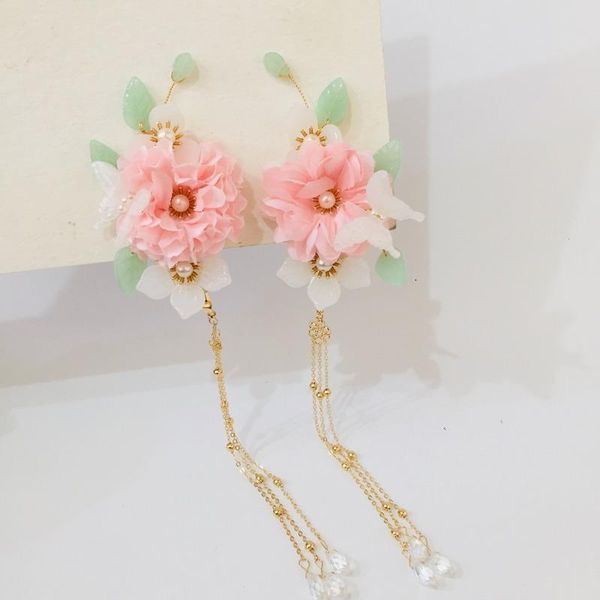 retro chinese style hanfu headdress antique hair accessories ancient ornaments tassel peony flower girl fairy hairpin clip, Slivery;white
retro chinese style hanfu headdress antique hair accessories ancient ornaments tassel peony flower girl fairy hairpin clip, Slivery;white