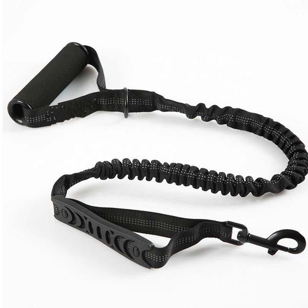 dog collars & leashes elastic black walking leash soft padded handle retractable bungee leads for running durable large nylon pets strap 
dog collars & leashes elastic black walking leash soft padded handle retractable bungee leads for running durable large nylon pets strap
