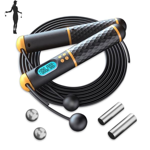 smart electronic counting cordless ball rope bearing jumping weight-bearing fitness steel wire skipping jump ropes
smart electronic counting cordless ball rope bearing jumping weight-bearing fitness steel wire skipping jump ropes