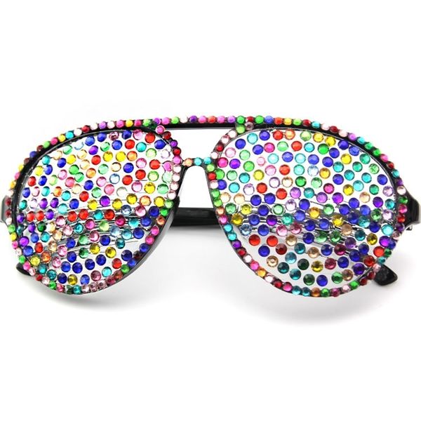 70% off online store new dance party sunglasses, five color stickers, diamond decorative glasses, White;black
70% off online store new dance party sunglasses, five color stickers, diamond decorative glasses, White;black