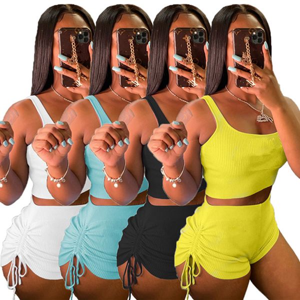 women jogger suit summer rib two piece set tracksuits black outfits sleeveless tank shorts 2pcs plus size s-2xl sportswear casual blue sweat, Gray
women jogger suit summer rib two piece set tracksuits black outfits sleeveless tank shorts 2pcs plus size s-2xl sportswear casual blue sweat, Gray