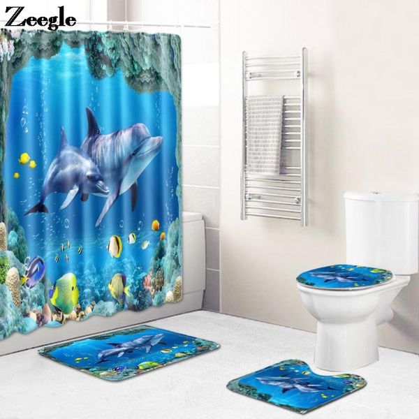 bath mats mat and shower curtain set toilet cover rug foot non-slip bathroom carpet animal floor rugs suit dolphin pattern
bath mats mat and shower curtain set toilet cover rug foot non-slip bathroom carpet animal floor rugs suit dolphin pattern