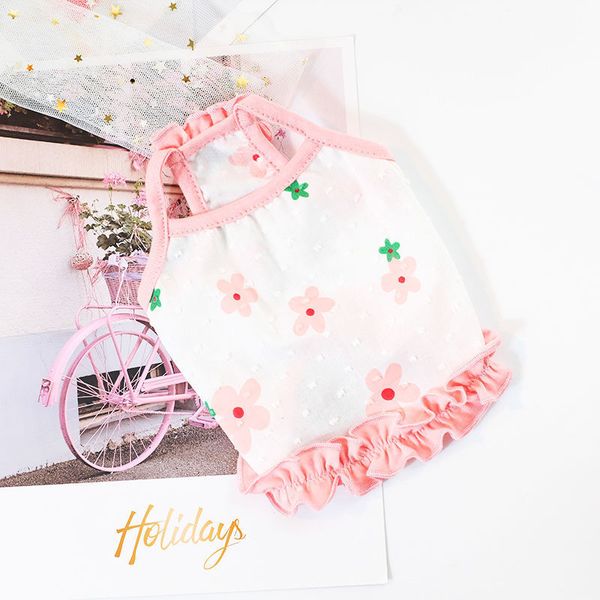 little dog cat summer suspender vt skirt faduki teddy chenery small and medium pet cloth
little dog cat summer suspender vt skirt faduki teddy chenery small and medium pet cloth