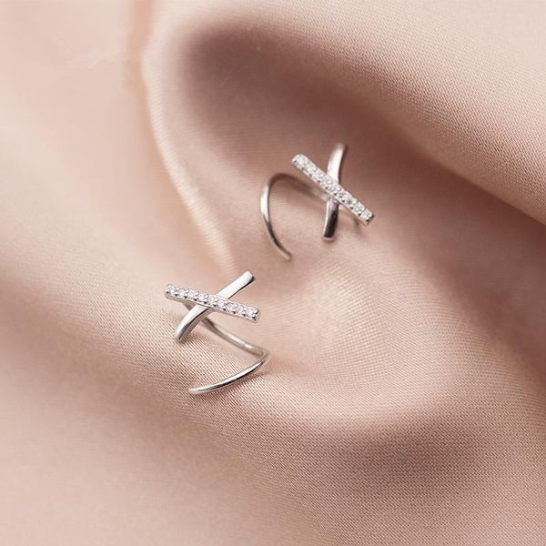 dangle & chandelier minimalist letter x earrings 100% authentic 925 sterling silver simple zircons little cross ear hook fine jewelry design
dangle & chandelier minimalist letter x earrings 100% authentic 925 sterling silver simple zircons little cross ear hook fine jewelry design