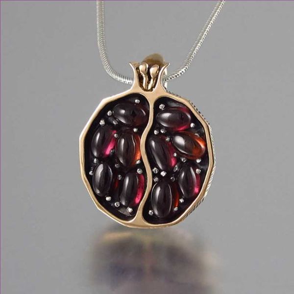 pendant necklaces light yellow gold color round garnet stone link chain necklace for women charm jewelry, Silver
pendant necklaces light yellow gold color round garnet stone link chain necklace for women charm jewelry, Silver
