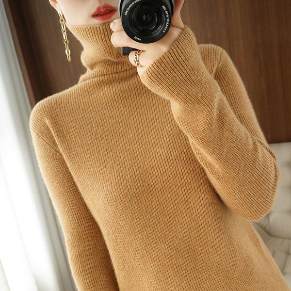women's sweaters turtleneck women autumn solid long sleeve knitted pullovers female thick loose cashmere bottoming shirt jumpers, White;black
women's sweaters turtleneck women autumn solid long sleeve knitted pullovers female thick loose cashmere bottoming shirt jumpers, White;black